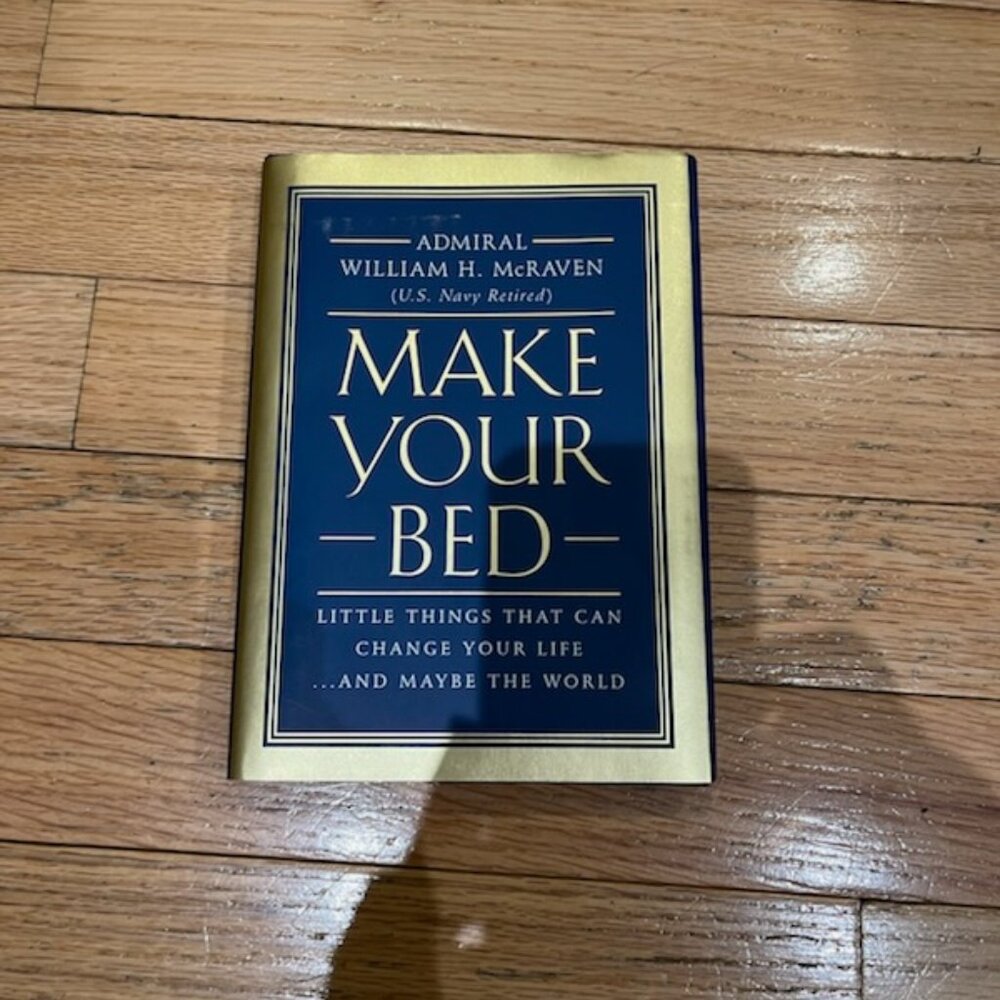 MAKE YOUR BED book by William H. McRaven